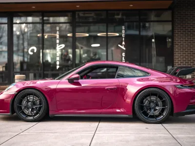 2022 Porsche 911 GT3 in Rubystone Red