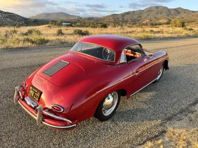 1958 Porsche 356A Speedster in Ruby Red