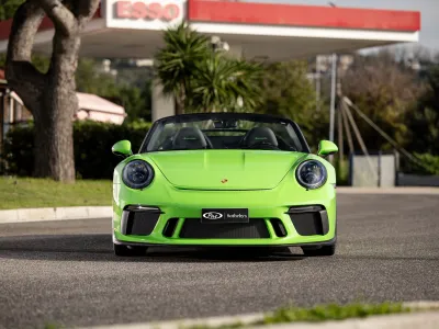 2019 Porsche 911 Speedster in Lizard Green