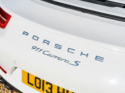 2013 Porsche 911 (991) Carrera S Cabriolet in White