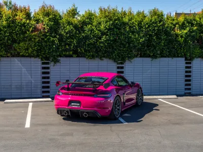 2023 Porsche 718 Cayman GT4 RS Weissach Coupe in Ruby Star