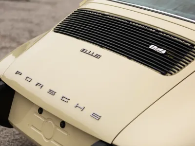 1973 Porsche 911S Coupe in Ivory