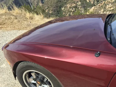 1984 Porsche 944 in Ruby Red Metallic
