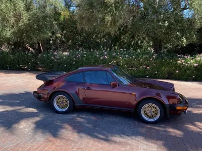 1983 Porsche 911 Turbo in Ruby Red Metallic