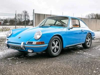 1968 Porsche 911 T in Sky Blue