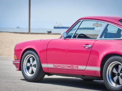 1971 Porsche 911E in Rubystone Red