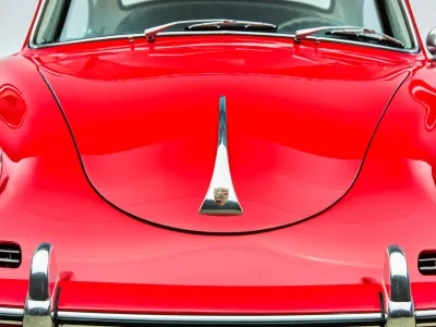 1961 Porsche 356B in Ruby Red