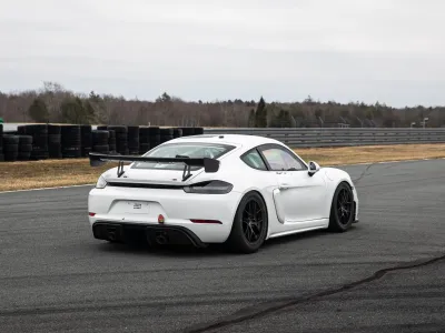 2019 Porsche 718 Cayman GT4 Clubsport Competition in White