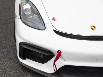 2019 Porsche 718 Cayman GT4 Clubsport Competition in White