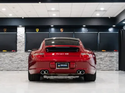 2008 Porsche 911 Targa 4S in Ruby Red Metallic