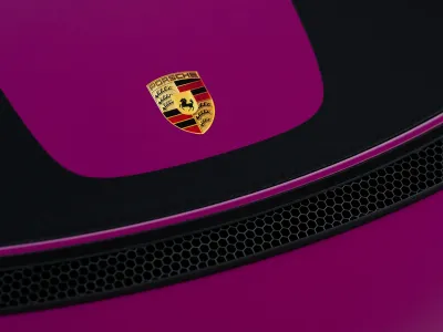 2024 Porsche 718 Spyder RS Weissach in Ruby Star Neo