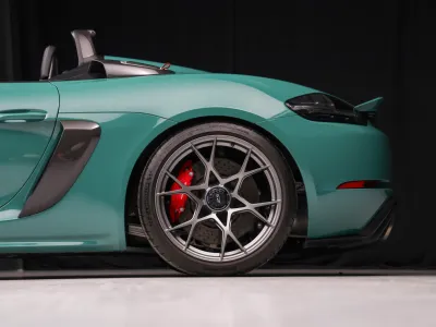 2024 Porsche 718 Spyder RS Weissach In Smyrna Green