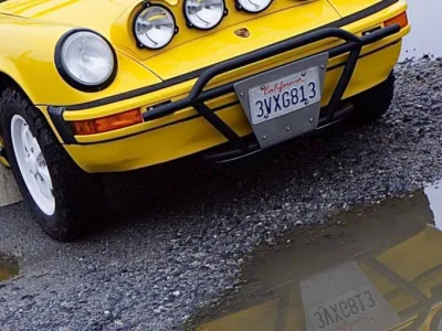 1988 Porsche 911 Carrera in Cadmium Yellow
