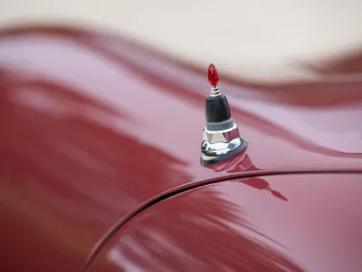 1951 Porsche 356 Pre-A Split-Window Coupe in Maroon