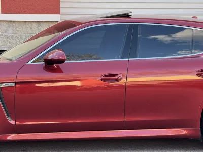 2011 Porsche Panamera S in Ruby Red Metallic