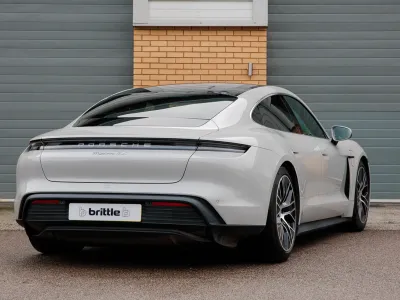 2022 Porsche Taycan 4S in Crayon