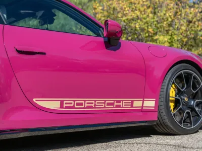 2024 Porsche 911 Turbo S Coupe in Ruby Star Neo