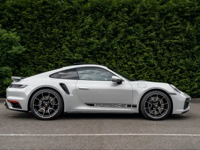 2023 Porsche 911 Turbo in Crayon