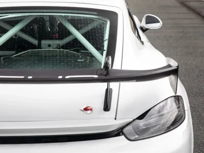 2019 Porsche 718 Cayman GT4 Clubsport Competition in White
