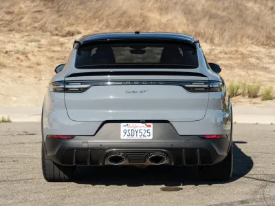 2023 Porsche Cayenne Turbo GT in Chalk