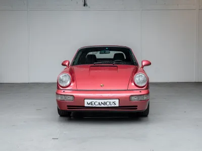 1993 Porsche 911 Carrera 2 Cabriolet in Raspberry Metallic
