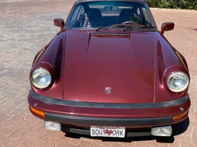 1983 Porsche 911 Turbo in Ruby Red Metallic