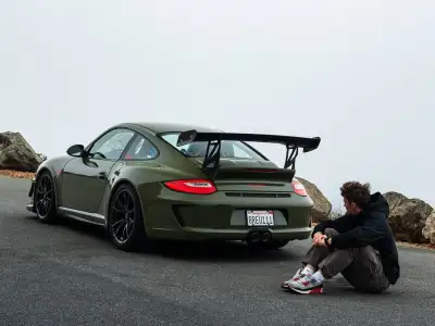 2023 Porsche 911 GT3 RS in Moss Green Metallic