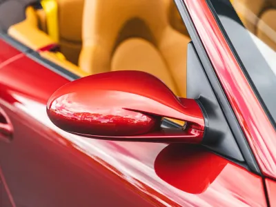 2008 Porsche 911 Turbo Cabriolet in Ruby Red Metallic