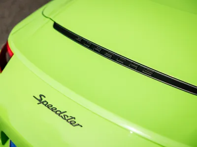 2019 Porsche 911 Speedster in Lizard Green