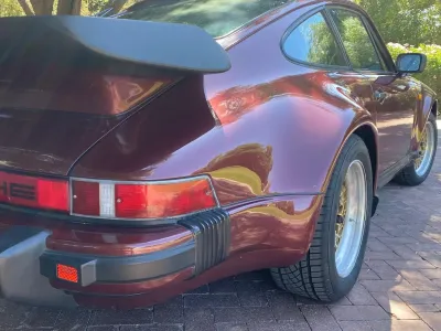 1983 Porsche 911 Turbo in Ruby Red Metallic