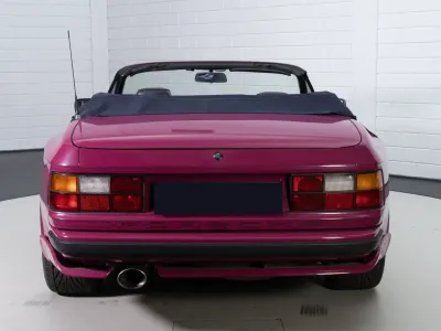 1991 Porsche 944 S2 Cabriolet in Rubystone Red