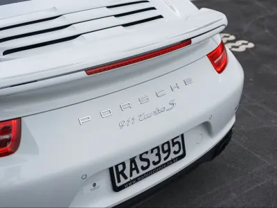 2014 Porsche 911 (991) Turbo S in White