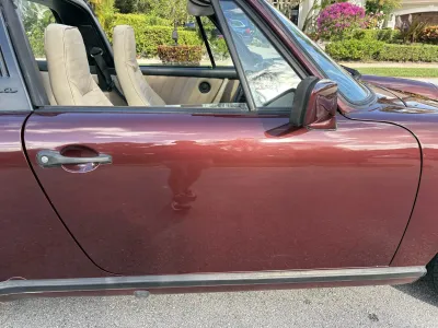 1984 Porsche 911 Carrera Targa in Ruby Red Metallic