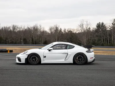 2019 Porsche 718 Cayman GT4 Clubsport Competition in White