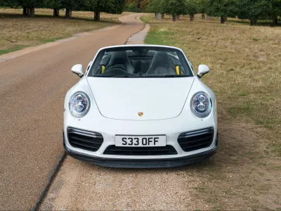2018 Porsche 911 (991.2) Turbo S Cabriolet in White