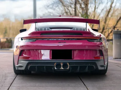 2022 Porsche 911 GT3 in Rubystone Red