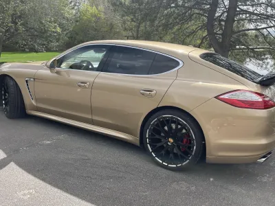 2011 Porsche Panamera Turbo in Luxor Beige Metallic