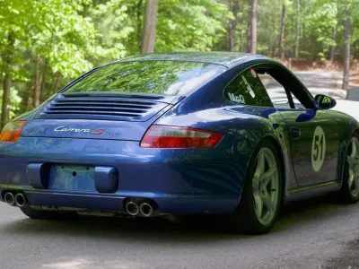 2008 Porsche 997 Carrera S Coupe in Cobalt Blue Metallic
