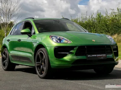 2020 Porsche Macan S in Mamba Green Metallic