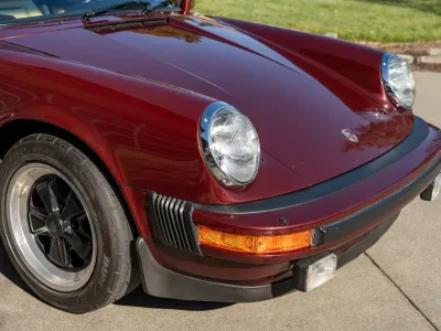1983 Porsche 911SC Coupe in Ruby Red Metallic