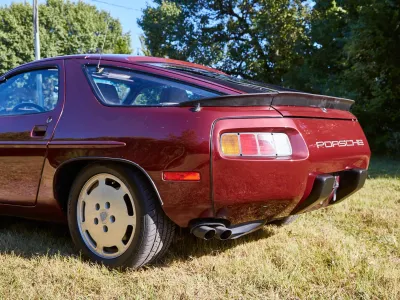 1984 Porsche 928S in Ruby Red Metallic