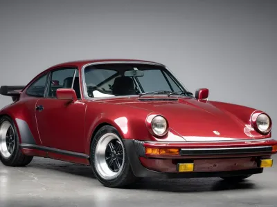 1977 Porsche 911S Coupe in Ruby Red Metallic