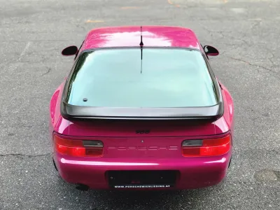 1992 Porsche 968 Coupe in Rubystone Red