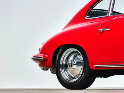 1961 Porsche 356B in Ruby Red