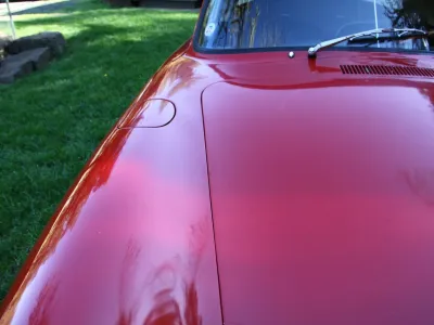 1964 Porsche 356SC Cabriolet in Ruby Red