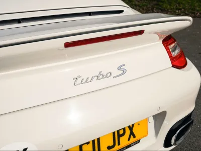 2011 Porsche 911 (997.2) Turbo S Cabriolet in White