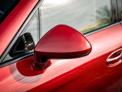 2015 Porsche Panamera 4 in Ruby Red Metallic