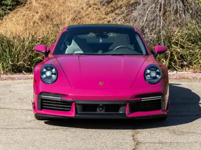 2024 Porsche 911 Turbo S Coupe in Ruby Star Neo