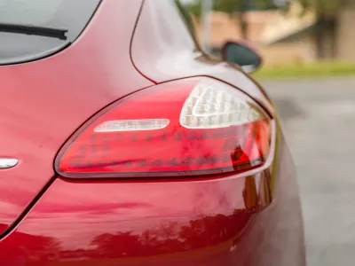 2011 Porsche Panamera Turbo in Ruby Red Metallic