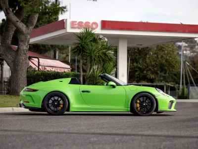 2019 Porsche 911 Speedster in Lizard Green